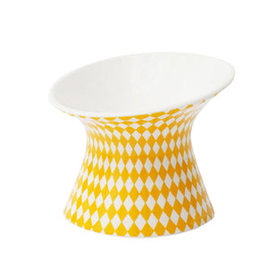 首に負担をかけずに食べやすいフードボウル PET HIGH-HEELS BOWL