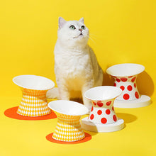 画像をギャラリービューアに読み込む, 首に負担をかけずに食べやすいフードボウル PET HIGH-HEELS BOWL
