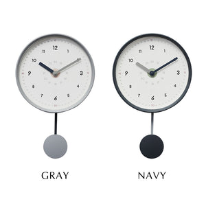 振り子のリズムが心地の良い掛け時計 PIKO CLOCK（ピコ クロック）