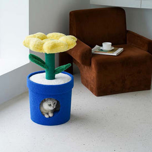 植物の形をしたペットのお家 POT PET HOUSE