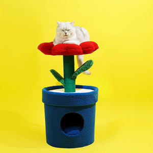 植物の形をしたペットのお家 POT PET HOUSE
