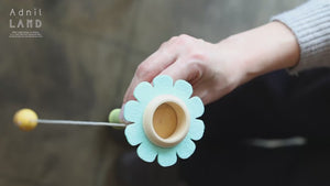 花と昆虫、小鳥たちが織りなす楽しさ！お子様の初めてのけん玉 KENDAMA BABY（ケンダマ ベビー）