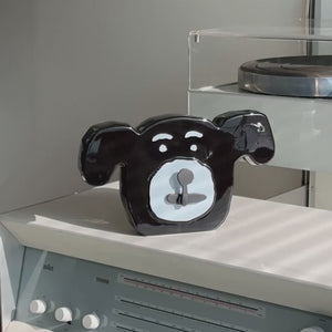 【予約商品】時間に表情をまとわせる、ユニークなドッグクロック Bmix Studio INAP EDITION DOG CLOCK