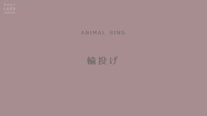 輪をかけて ピンを倒して 動物達と運動会 ANIMAL RING（アニマル リング）