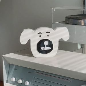 【予約商品】時間に表情をまとわせる、ユニークなドッグクロック Bmix Studio INAP EDITION DOG CLOCK