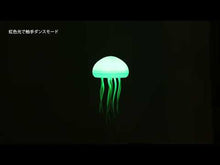 ギャラリービューア七色に輝く、リビングの海底世界 FLOATING JELLY FISH（フローティングジェリーフィッシュ）に読み込んでビデオを見る
