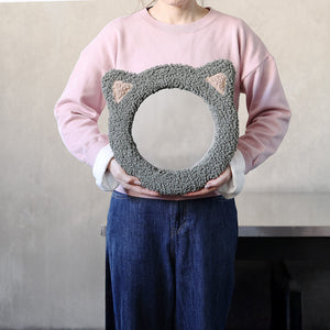 のぞき込むだけで大好きな動物になれるモコモコミラー PUFFY MIRROR（パフィー ミラー）