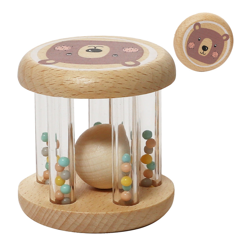 カラフルな小粒がシャラシャラと鳴るのが楽しい RATTLE ANIMAL（ラトル