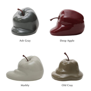 壁掛けもできる 溶けたりんごのオブジェ Robben（ロッペン）