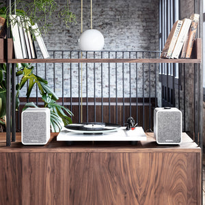 低音から高音まで音楽全体を豊かに奏でるサウンド Ruarkaudio「MR1mk2」Bluetooth Speaker System