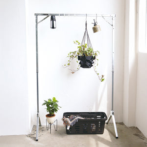 ラバー素材とパラコードを組み合わせたプラントハンガー RUBBER POT HANGER（ラバーポットハンガー）