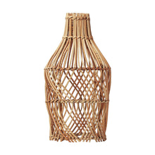 画像をギャラリービューアに読み込む, 【予約商品】ラタン編みのナチュラルな魅力で、異国雰囲気をそっと奏でるフラワーベースカバー Sadio Tiny（サディオ タイニー）
