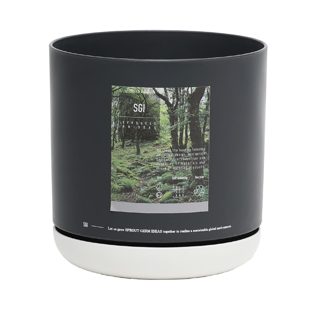 リサイクルの輪が未来を育む 100%リサイクルポット SGI