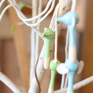 太めのコットンロープと、木製の動物型持ち手が楽しい縄跳び SKIPPING ROPE（スキッピング ロープ）