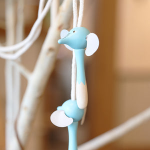 太めのコットンロープと、木製の動物型持ち手が楽しい縄跳び SKIPPING ROPE（スキッピング ロープ）