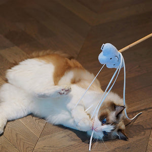 猫を誘惑する星空の猫じゃらし STARRY SKY CAT PLAYING ROD