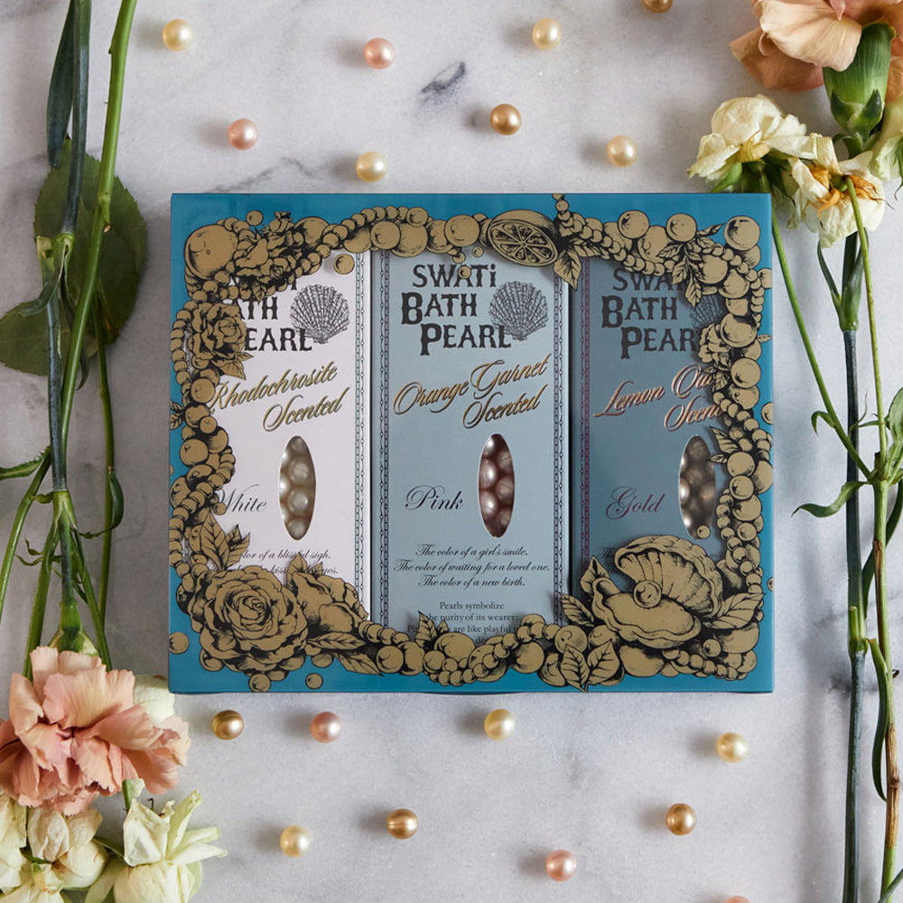 パールが浮かぶバスタイム SWATi BATH PEARL COLLECTION（Sサイズ 3種セット）