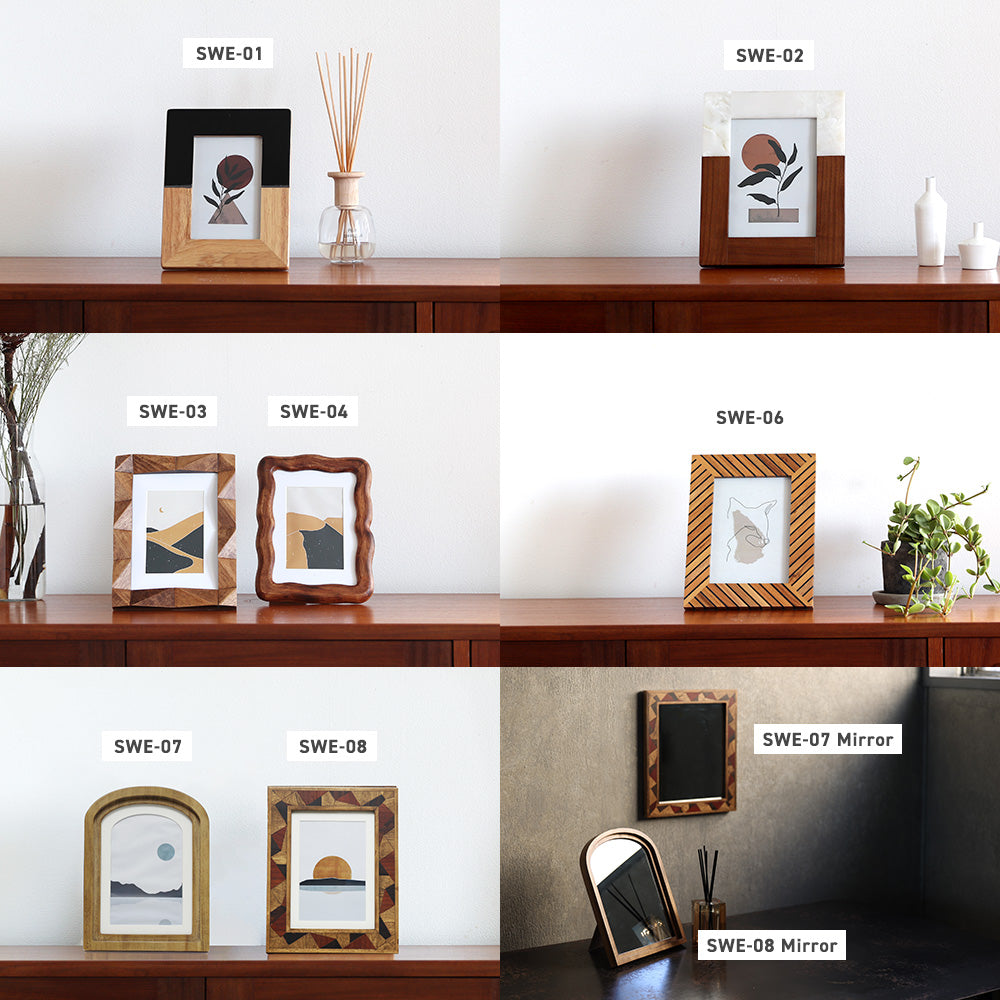 枠の個性が、空間も引き立たせる鏡 SWE-07 Mirror – MAG. online shop