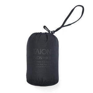 柔らかい生地を使用した、着心地◎ミリタリーダウン TAION ミリタリー VネックWジップ ダウンベスト-ソフトシェル（TAION-001ALSZML-1）