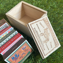 画像をギャラリービューアに読み込む, TEA ON THE JOURNEYが5個入る木箱
