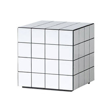 画像をギャラリービューアに読み込む, 本物のタイルを貼り込んだ テラ サイドテーブル キューブ型
