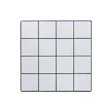 画像をギャラリービューアに読み込む, 本物のタイルを貼り込んだ テラ サイドテーブル キューブ型
