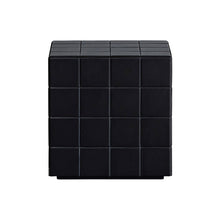 画像をギャラリービューアに読み込む, 本物のタイルを貼り込んだ テラ サイドテーブル キューブ型
