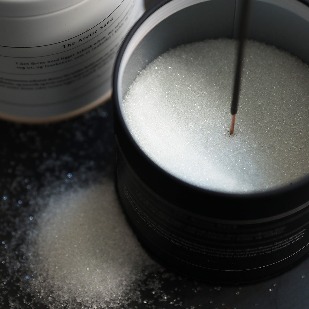 極地砂漠をイメージに創られた インセンスホルダー The arctic sands