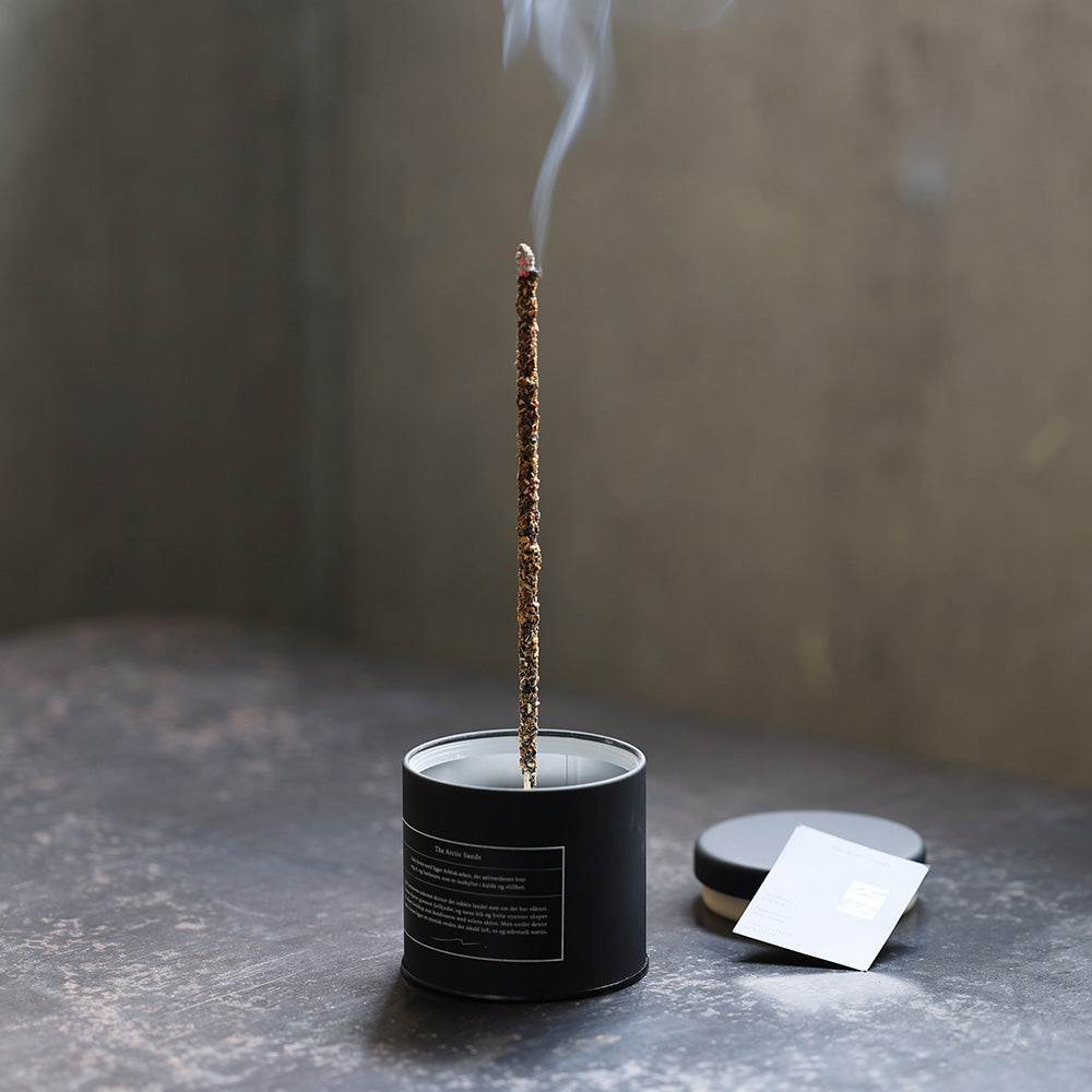 極地砂漠をイメージに創られた インセンスホルダー The arctic sands