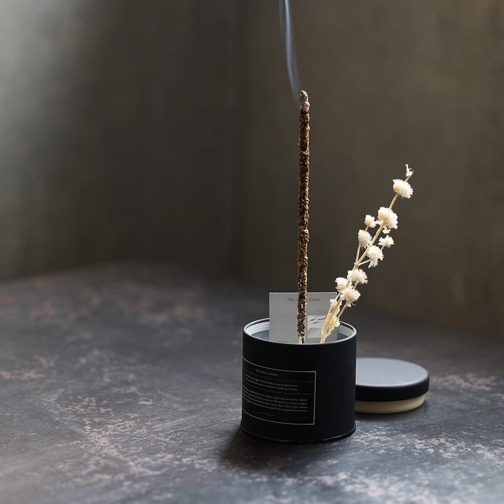 極地砂漠をイメージに創られた インセンスホルダー The arctic sands