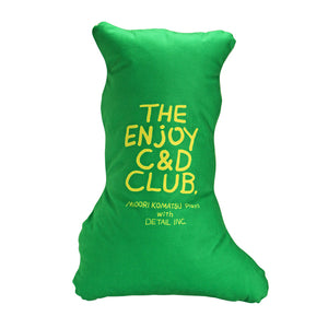 日々を楽しんでいるペット達をテーマにしたクッション The Enjoy C&D Club Cushion（エンジョイ C&D クラブ クッション）