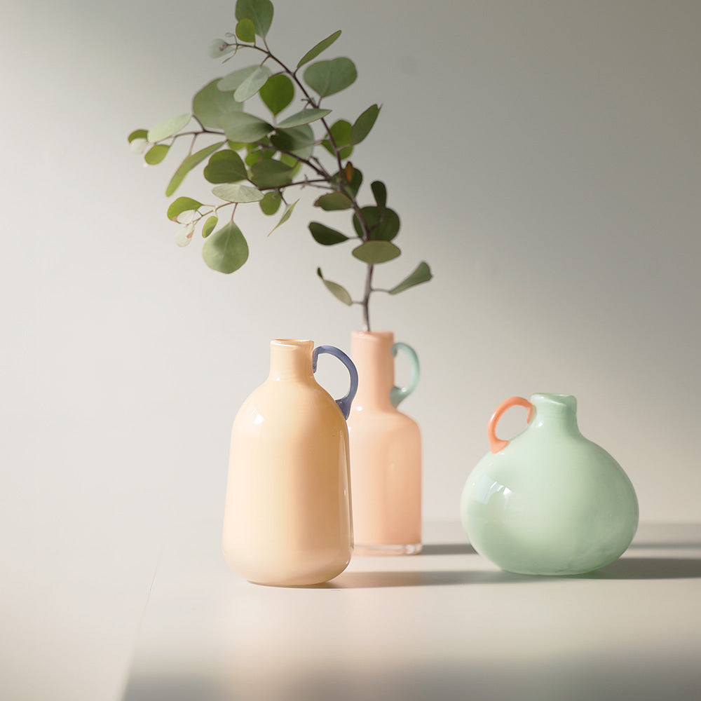 シアンデザイン 花瓶 ＆ プランター 水平上の大きな夕暮れ(並行輸入)