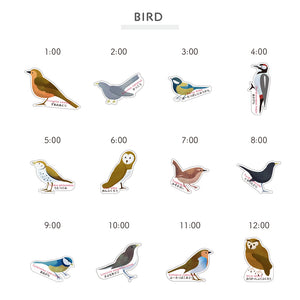 様々な動物たちの可愛らしい鳴き声が響き渡るユニークな掛け時計 TICKY TACKY CLOCK（ティッキー タッキー クロック）