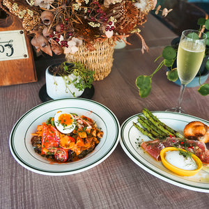 アメリカンダイナーを彷彿させるラフ＆カジュアルな質感の食器 TUXTON Green Bay（タクストン グリーンベイ）