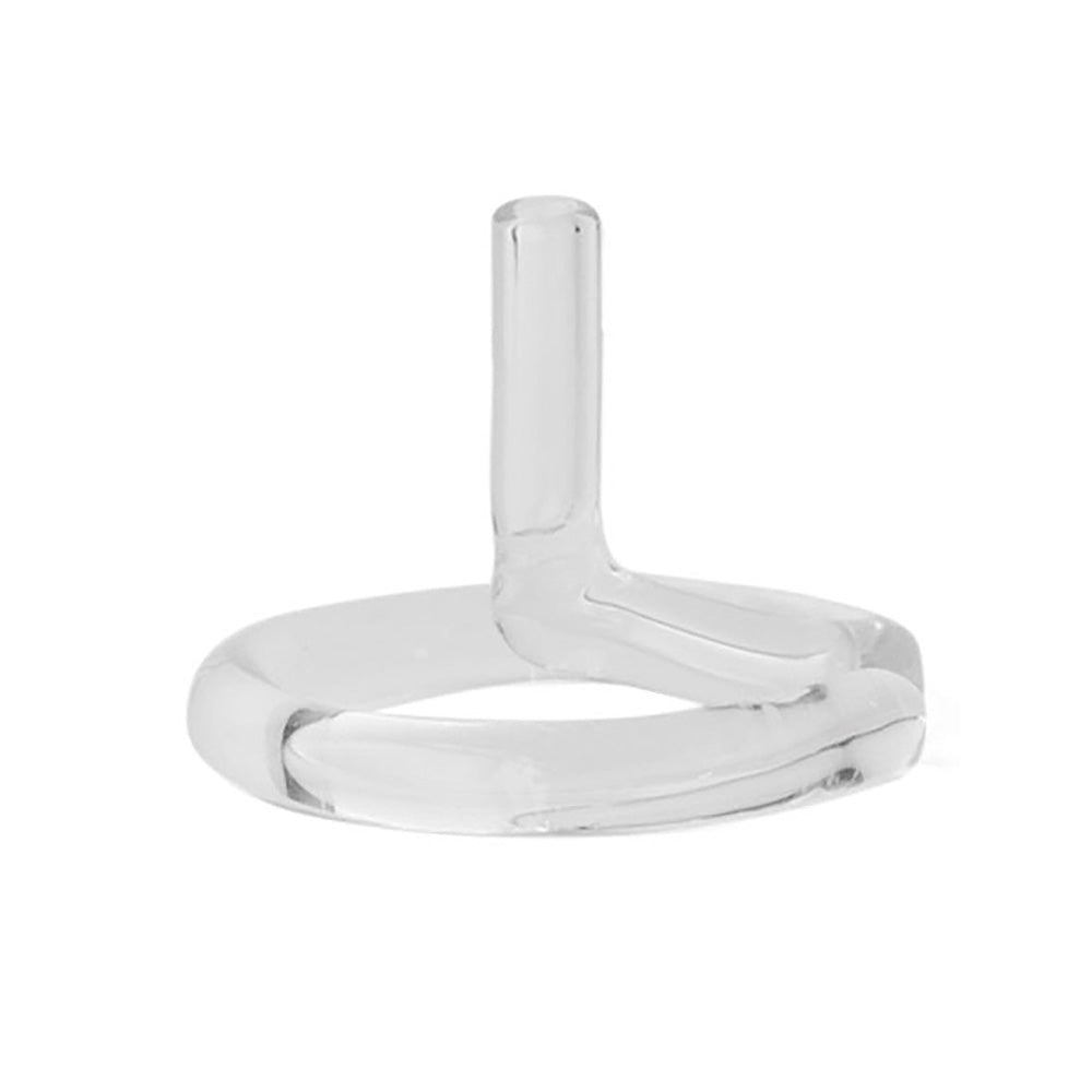 耐熱ガラス製のお香たて TWO TONE INCENSE HOLDER（ツートーン イン