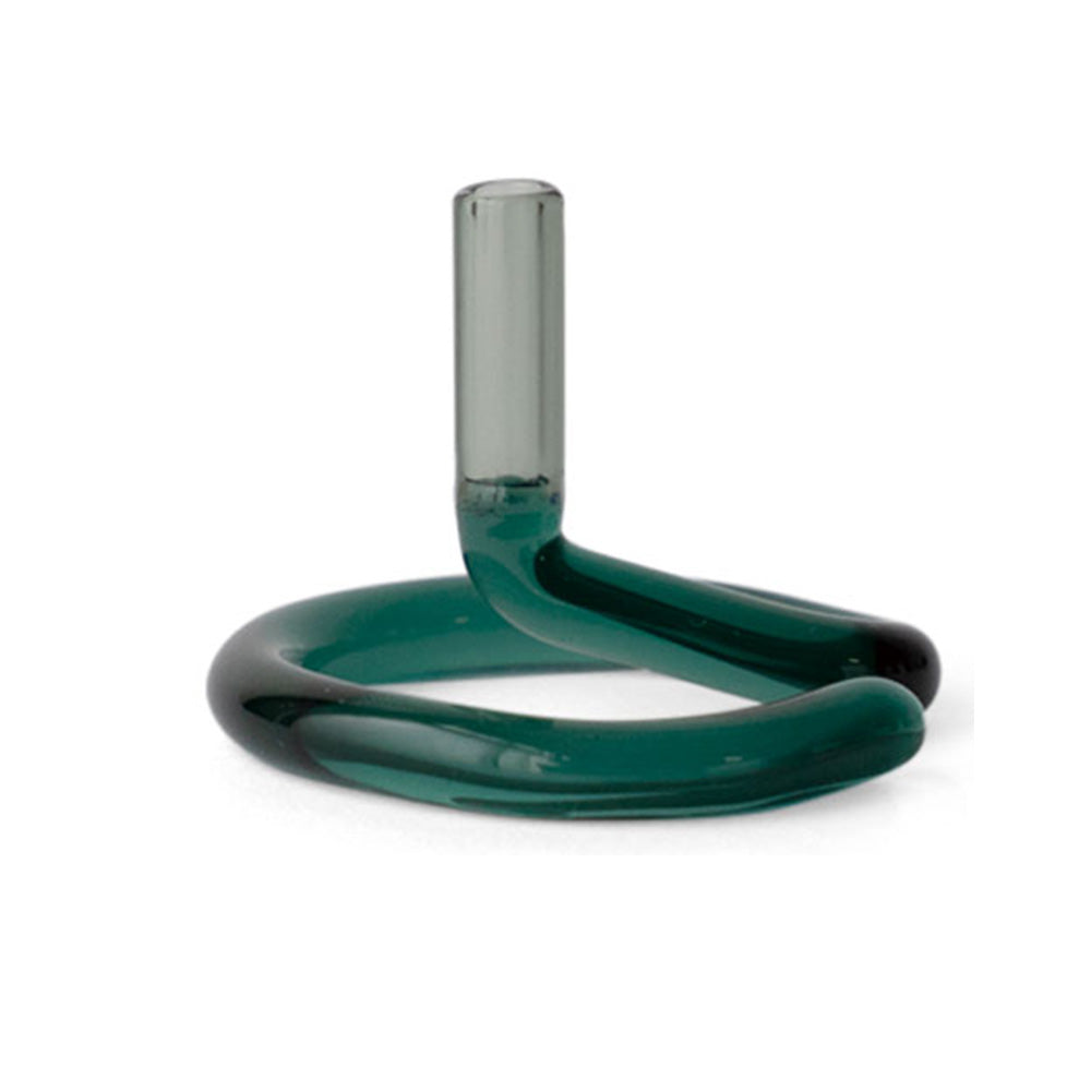 耐熱ガラス製のお香たて TWO TONE INCENSE HOLDER（ツートーン イン