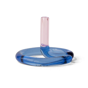 耐熱ガラス製のお香たて TWO TONE INCENSE HOLDER（ツートーン インセンスホルダー）