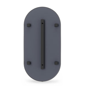 丸みを帯びた縦長フォルムが特徴の高さ91cmのウォールミラー Umbra（アンブラ）フーバ ピル ミラー 91x45cm