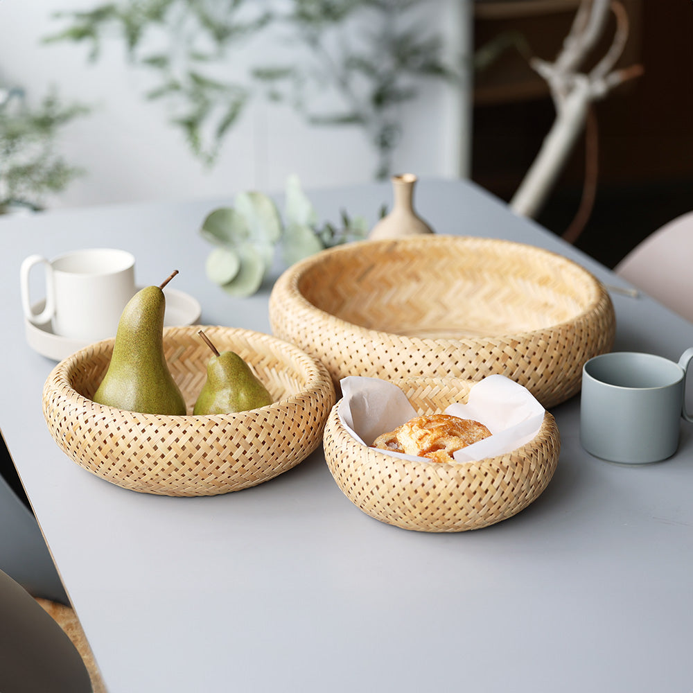 竹の凛とした美しさを活かしたバンブーバスケット WAFFEL'S BASKET RING（ワッフルズ バスケット リング）