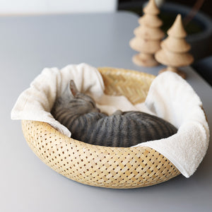 竹の凛とした美しさを活かしたバンブーバスケット WAFFEL'S BASKET RING（ワッフルズ バスケット リング）
