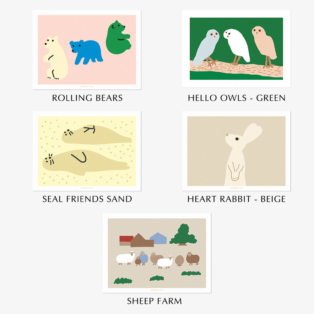 色あせしにくく、優れた印刷品質を誇る用紙を使用した WARMGREY TAIL