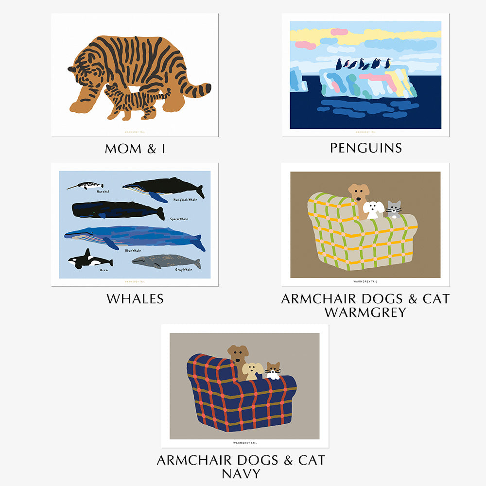 色あせしにくく、優れた印刷品質を誇る用紙を使用した WARMGREY TAIL