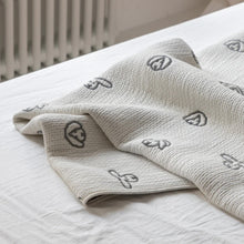 画像をギャラリービューアに読み込む, 通気性が良く肌触りがいいブランケット WARMGREY TAILのBUNNY BUNNY COTTON MODAL BLANKET
