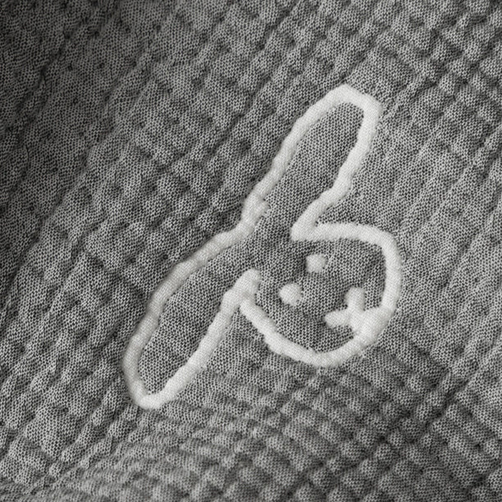 【みー】WARMGREYTAIL ブランケット 通気性が良く肌触りがいいブランケット WARMGREY TAILのBUNNY BUNNY