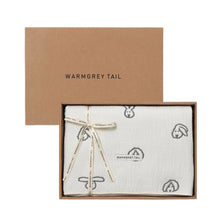 画像をギャラリービューアに読み込む, 通気性が良く肌触りがいいブランケット WARMGREY TAILのBUNNY BUNNY COTTON MODAL BLANKET

