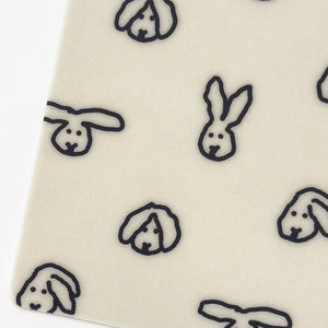 ラビットイラストのマウスパッド WARMGREY TAIL の BUNNY BUNNY MOUSE PAD