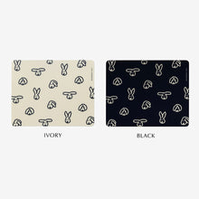 画像をギャラリービューアに読み込む, ラビットイラストのマウスパッド WARMGREY TAIL の BUNNY BUNNY MOUSE PAD
