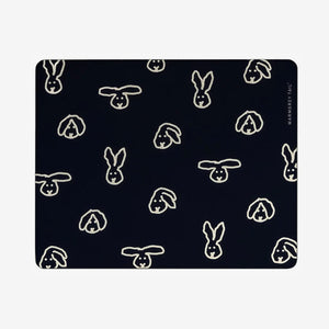 ラビットイラストのマウスパッド WARMGREY TAIL の BUNNY BUNNY MOUSE PAD
