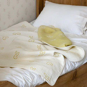 通気性が良く肌触りがいいブランケット WARMGREY TAILのCOTTON MODAL BLANKET