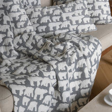 画像をギャラリービューアに読み込む, 通気性が良く肌触りがいいブランケット WARMGREY TAILのCOTTON MODAL BLANKET
